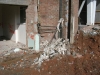 damaged-asbestos-paper-lagging-during-demolition